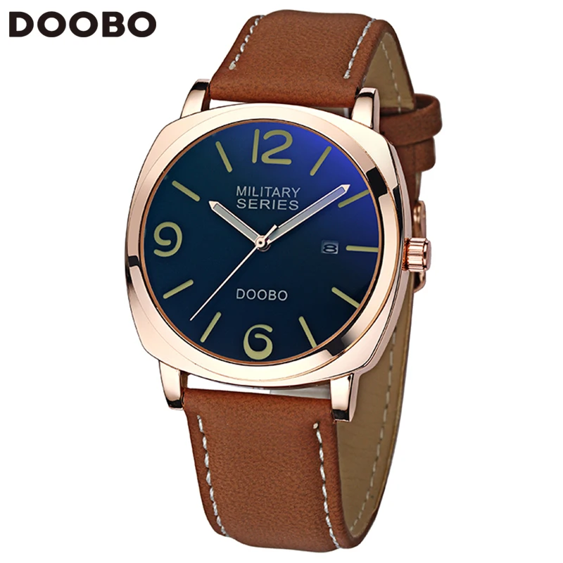 Часы наручные DOOBO Мужские кварцевые спортивные брендовые Роскошные армейские в
