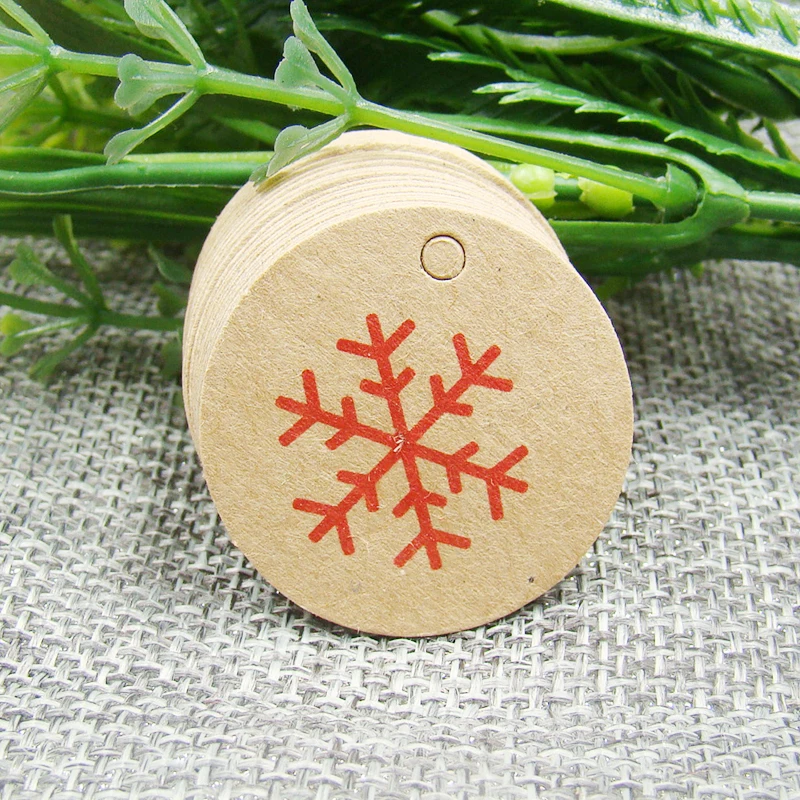 Новинка 100 шт. 3*3 см декоративные бумажные бирки для подарков этикетки подвесные