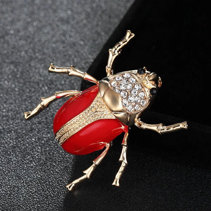 

Donia Jewelry Cute insect brooch men's jewelry female headband brooch baby girl cartoon hijab accessories