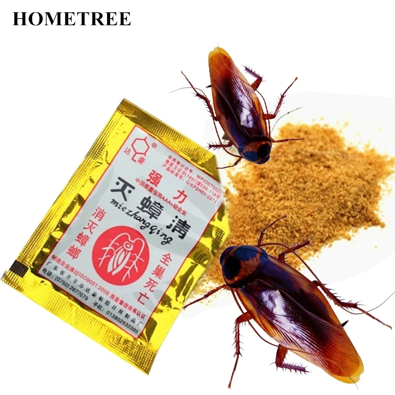 HOMETREE, 20 шт., ловушка для ловли тараканов, эффективная приманка для ловли тараканов, порошок, отпугиватель тараканов, средство для борьбы с вредителями, порошок для ловли тараканов, H55