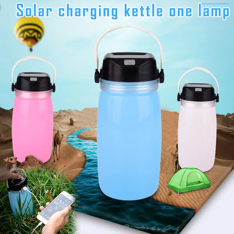 

Multifunctional Portable Cup Leak-Proof Solar Charging Luminous Cup for Outdoor MC889