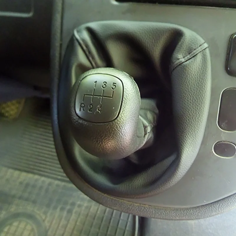 Черный 5 скоростей Ручка переключения передач для Mercedes Benz VITO 638 1996 до 2000 Авто Ручная рукоятка рычага переключения передач - Название цвета: Черный