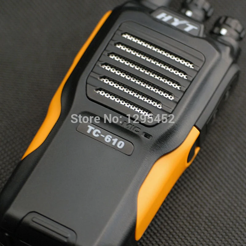 HYT TC 610 UHF двухстороннее радио 400-420 МГц TC-610 полицейский сканер
