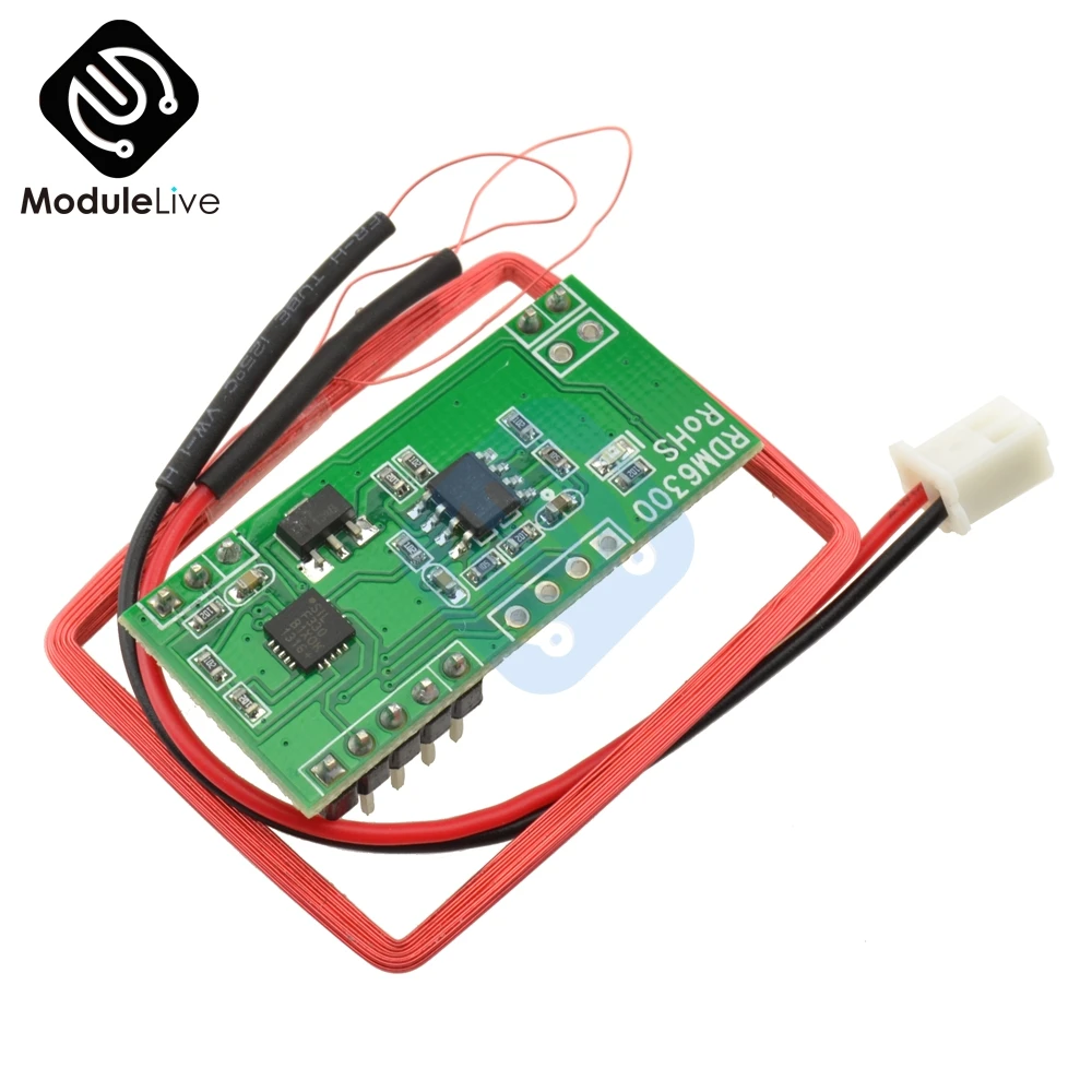 UART EM4100 RFID ключ-карта удостоверение личности Управление модуль RDM6300 RDM630 Система контроля доступа UART Reader модуль для Arduino Выход 125 кГц