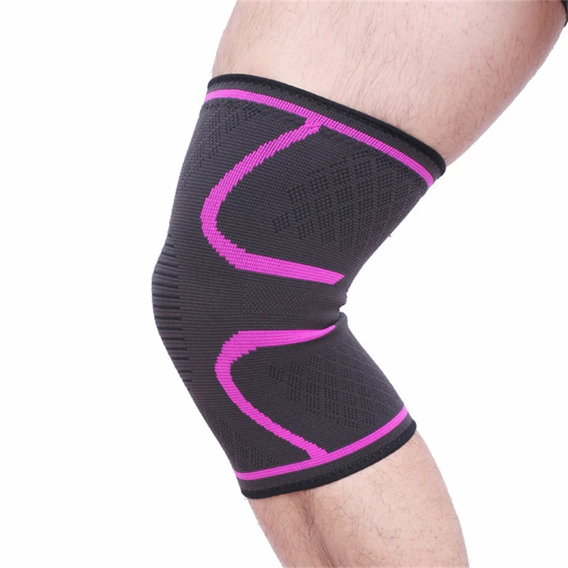 1pc Nylon Elastic Sports Breathable Knee brace Support Running Joelheiras Fitness Pads sleeve cheap Protector | Спорт и развлечения