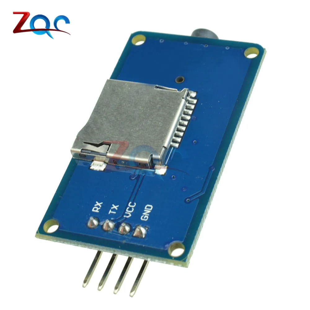 YX5300 UART TTL Serial Control MP3 Music Player Module Support MP3/WAV Micro SD/SDHC Card for Arduino/AVR/ARM/PIC 3.2 -5.2V DC |