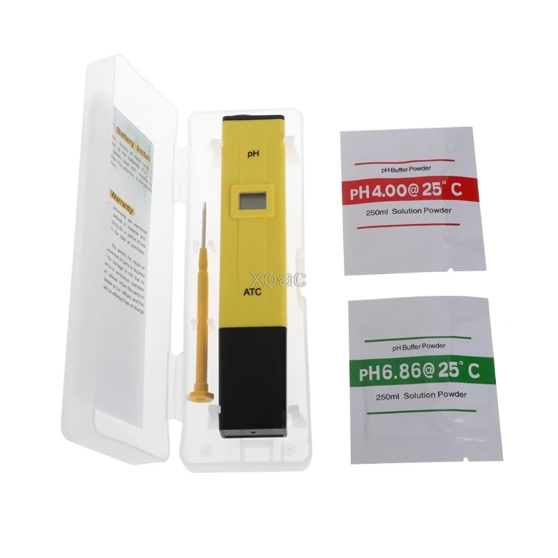 

Digital PH Meter Water Quality Tester For Drinking Water Swimming Pool Aquarium Hydroponic M13 dropship
