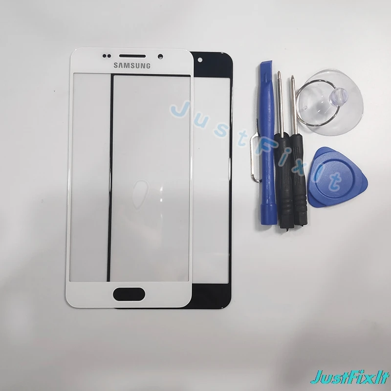 Для Samsung Galaxy A3 2016 A310 A310F сенсорный экран панель передняя внешняя стеклянная крышка