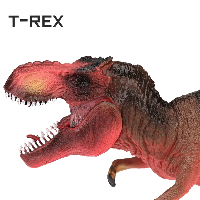 T REX новинка Парк Юрского периода красный тираннозавр Рекс игрушечный