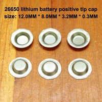 50pcslot 26650 lithium battery positive electrode negative welding tip cap 26700 very ear accessories