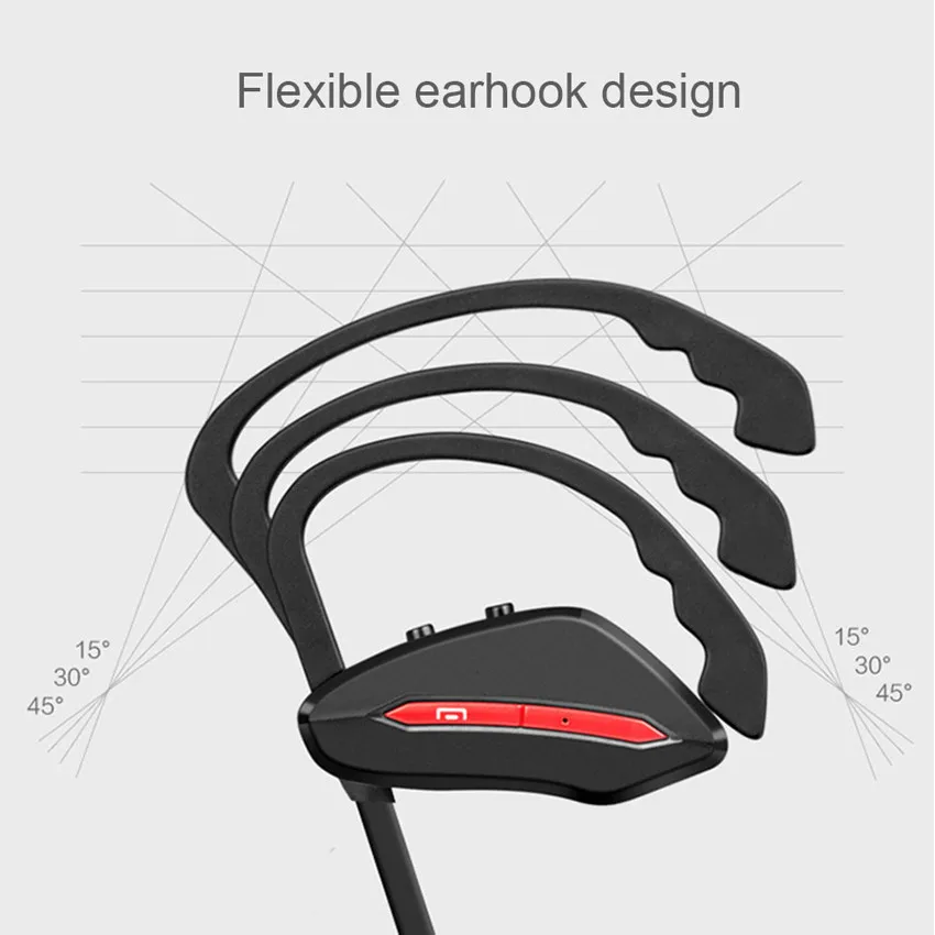 Беспроводные Bluetooth наушники Askmeer спортивные для бега с микрофоном iPhone Xiaomi Huawei