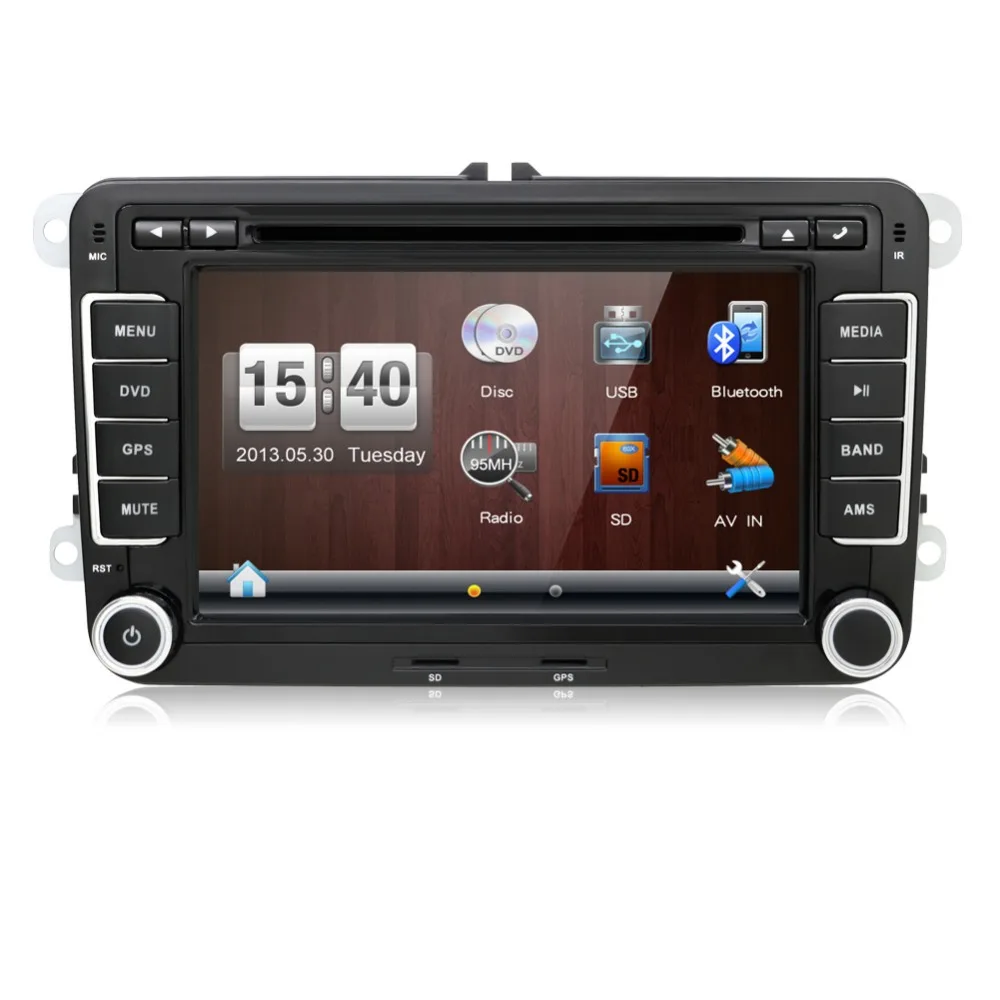 Новинка! 7 &quot2din автомобильный DVD для VW GOLF 5 Golf 6 поло PASSAT CC Jetta Tiguan блок EOS шаран SCIROCCO