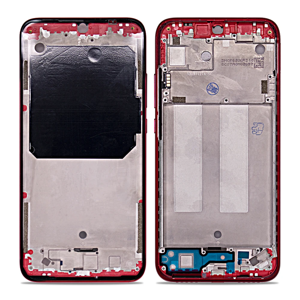 Средняя рамка корпуса для Xioami Redmi 7 средняя Рамка передняя рамка с боковой кнопкой для Redmi 7