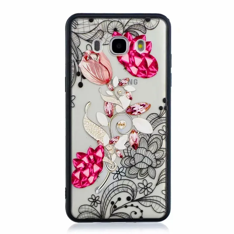 Прочный ТПУ чехол PDGB для Samsung Galaxy A3 A5 2016 J3 J5 J7 2017 S9 Plus Note 9 A7 J8 J4 J6 2018 Prime 3D с кружевными
