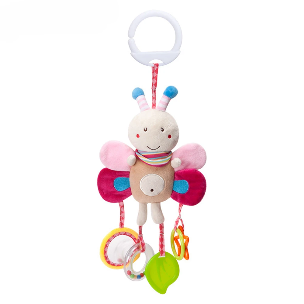Babelemi Kawaii картонный кролик пчела черепаха Собака Сова погремушка плюшевые куклы