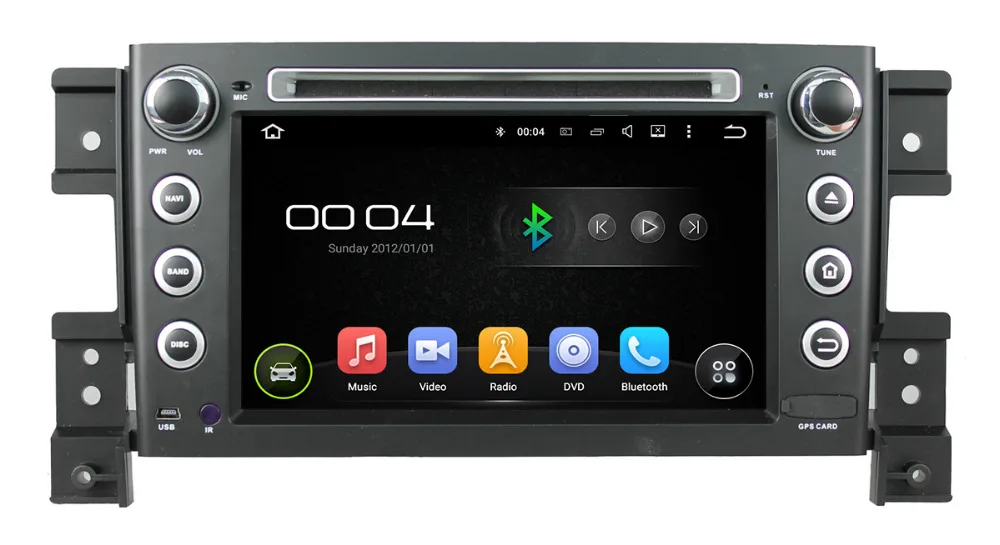 Четырехъядерный автомобильный DVD плеер Android 5 1 для Suzuki Grand Vitara с навигационной