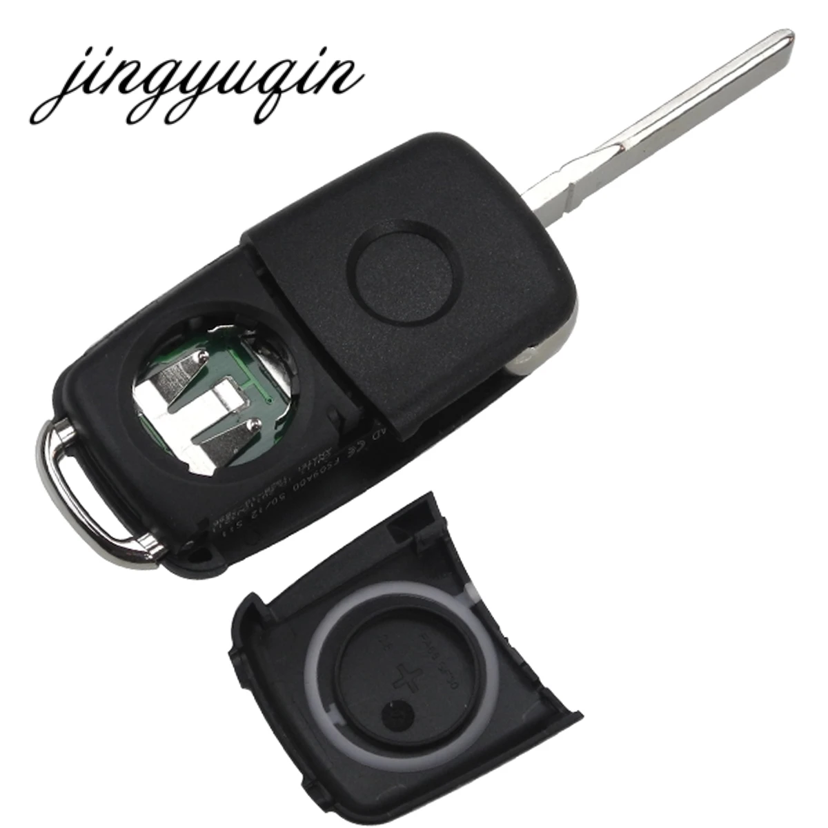 Пульт дистанционного управления jingyuqin 3BTN 434 МГц чип ID48 для VW Volkswagen GOLF PASSAT Tiguan Polo Jetta