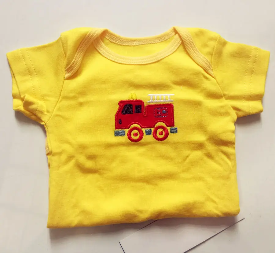 1 Pcs Bayi Gadis Pakaian Panjang Lengan Pendek Baju Leher O Katun Bayi Bayi Anak-anak Gadis Baju Bayi Pakaian Jumpsuit