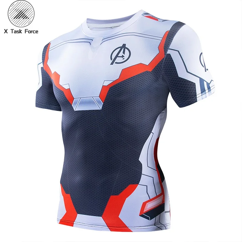 Футболка для костюмированной вечеринки с 3D Мстителями дармитами Железный