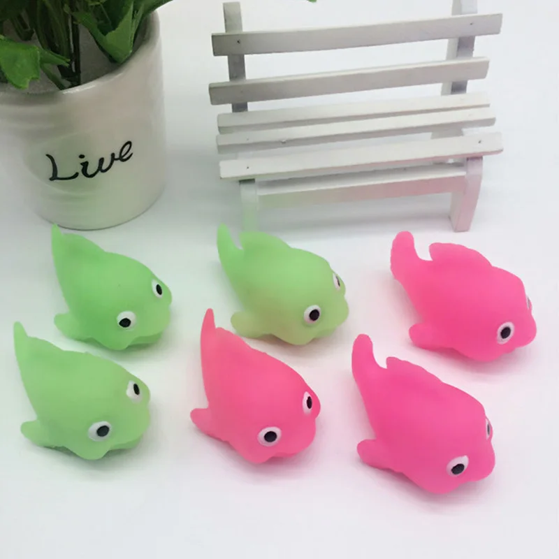 Детская игрушка для ванны мигающая плавающая вода дельфин Золотая рыбка