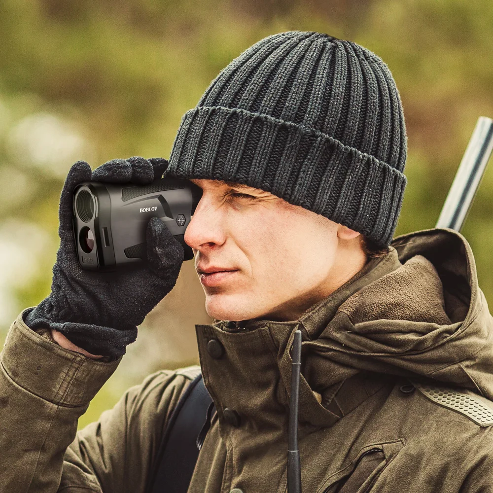 Boblov Rangefinder LF1000S 1000M 6x Optical Jolt Reminder Golf Laser Speed Distance Meter Measure For Hunting Range Finder | Инструменты