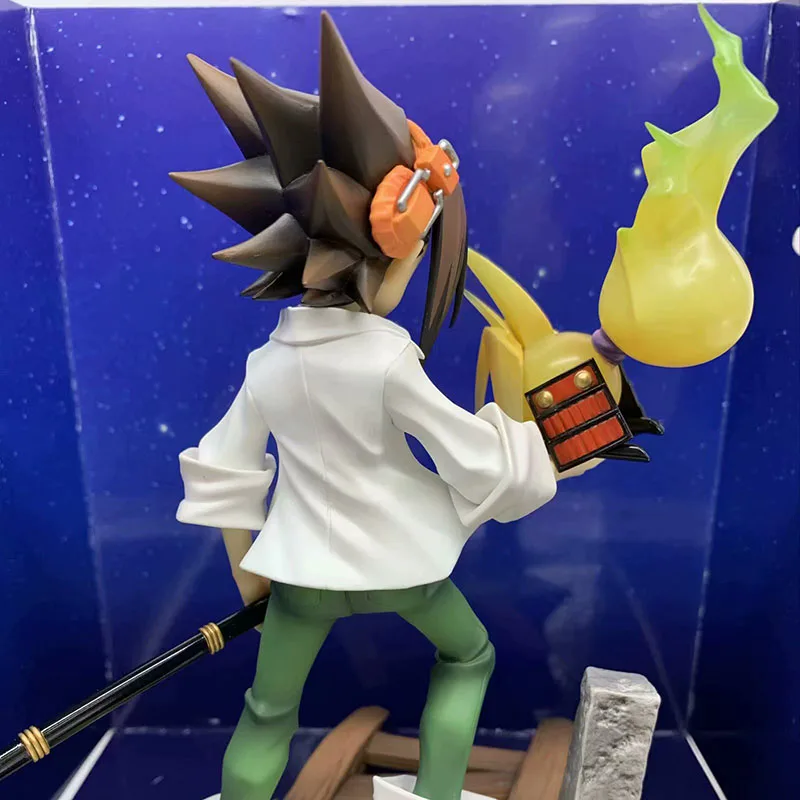 Аниме 1/8 масштаб окрашенная фигурка шаман Кинг 20-летняя версия Yoh Asakura экшн ПВХ