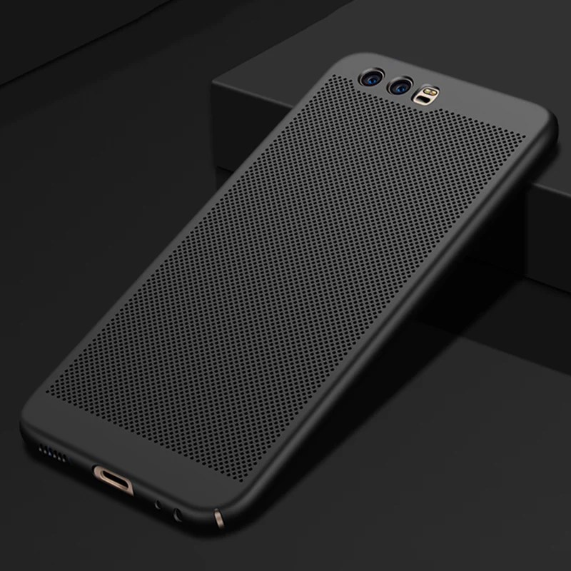 2017 Новый чехол для Huawei P10 с защитой 360 полый твердый матовый пластик задний корпус