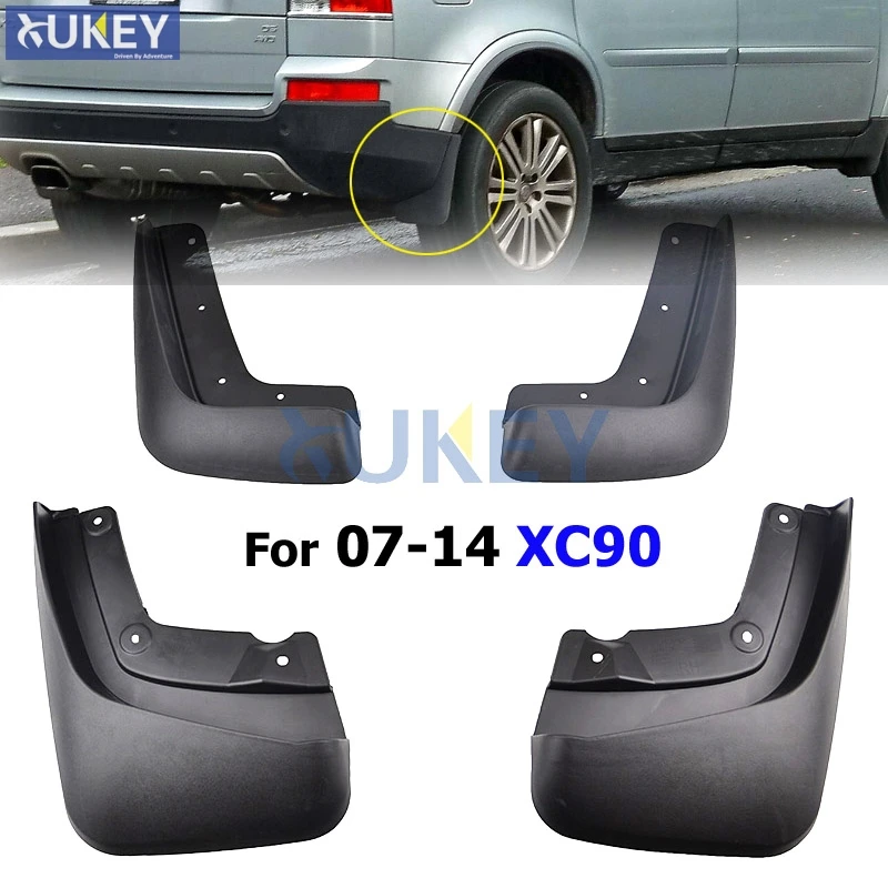 Для VOLVO XC90 2007 2014 брызговики 2008 2009 2010 2011 2012 2013 спереди и сзади автомобиля брызговик