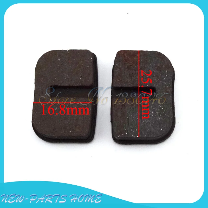 3 Pair Brake Disc Caliper Pads Shoes For 47cc 49cc Gas Mini Moto ATV Quad Go Kart Scooter Dirt Kids Pocket Bike | Автомобили и