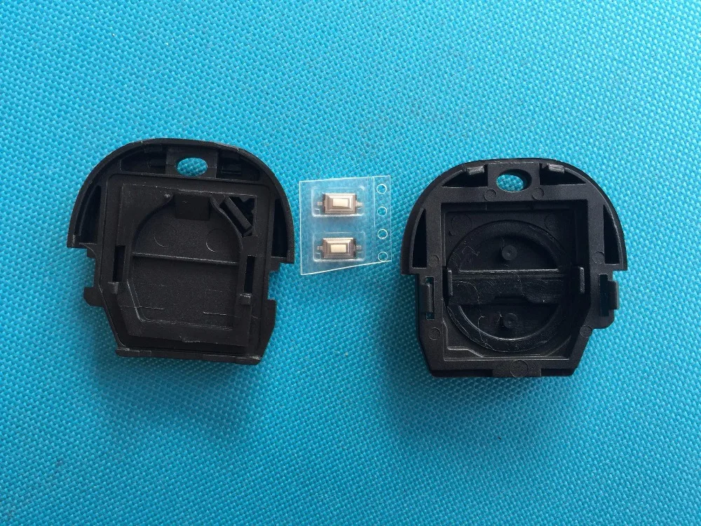ZABEUDEIR 1pc Remote Fob Key Shell For Nissan Micra Almera Primera X Trail 2 Buttons Car Case Cover No Blade NO LOGO|Ключ от авто| |