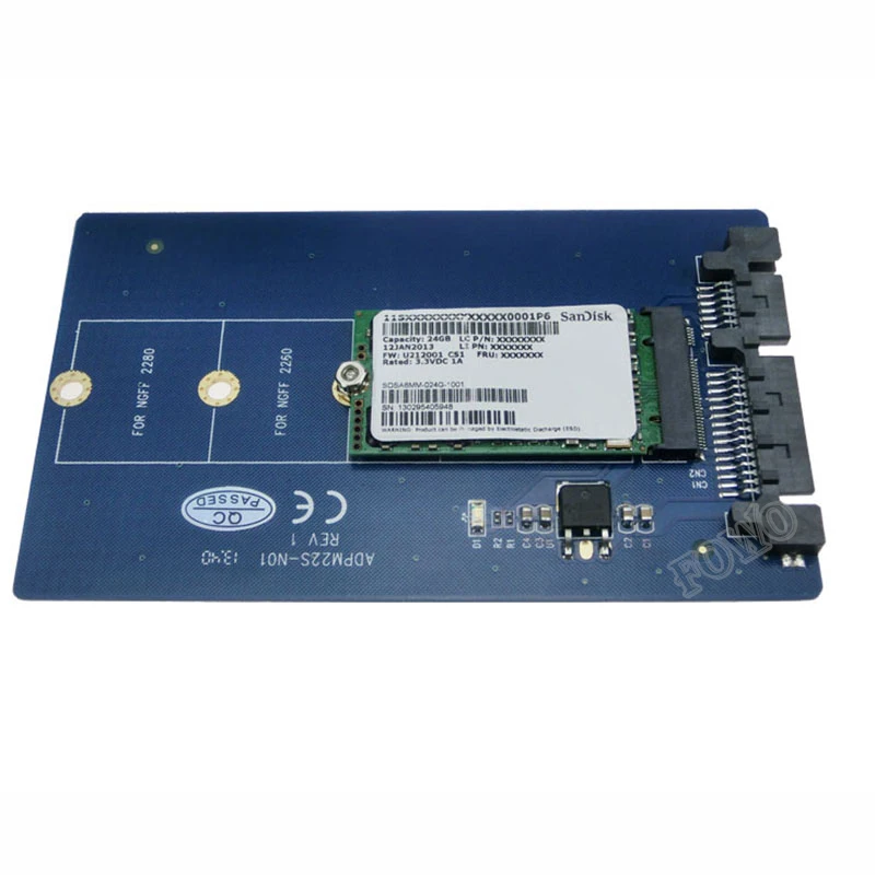 M.2 NGFF SSD для SATA 2 5 &quot7 + 15 22 Pin конвертер адаптер карта 2230 2242 2260 2280 карты|ngff m.2|2 satasata card