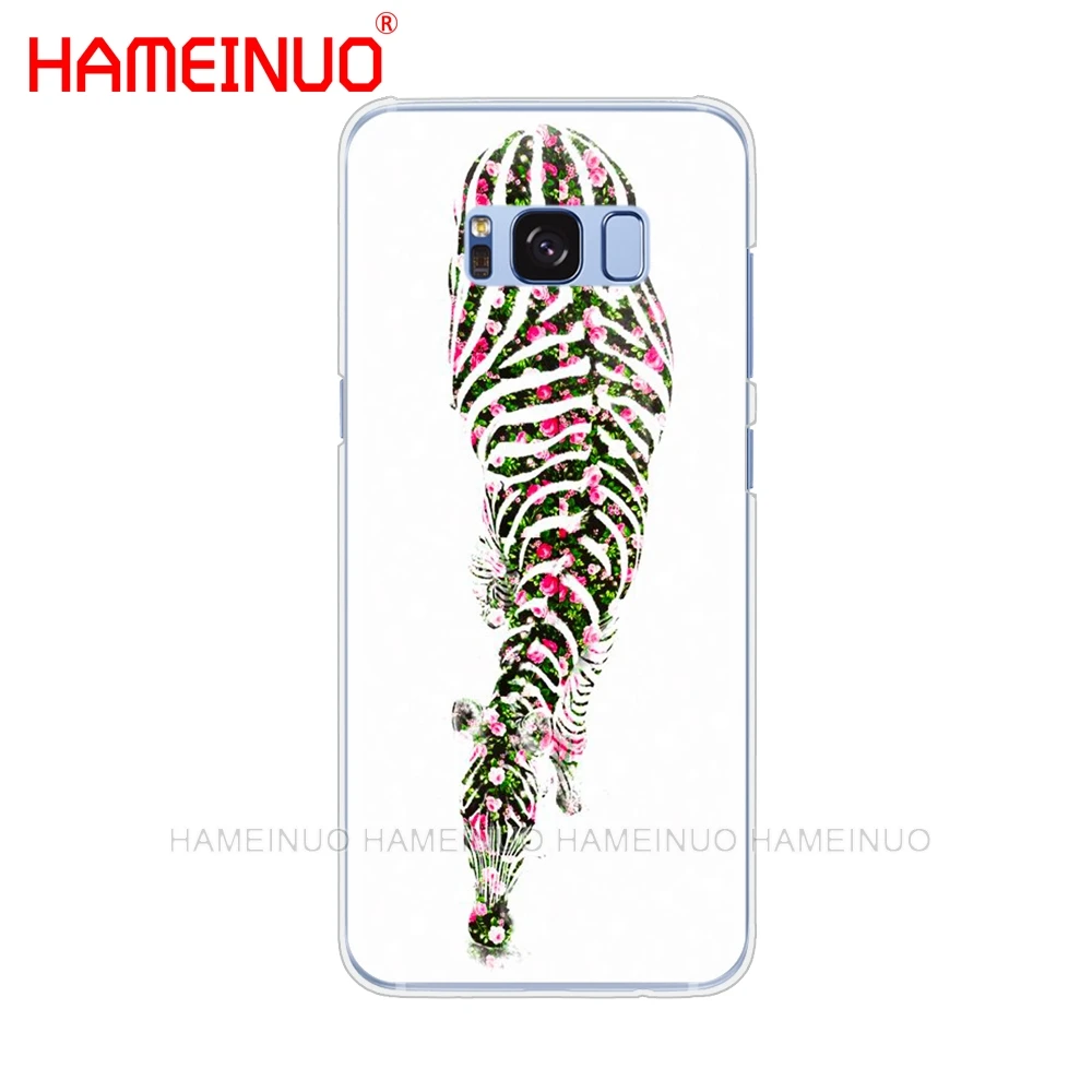 HAMEINUO Zebra black and white stripes Newest Fashion phone case cover for Samsung Galaxy S9 S7 edge PLUS S8 S6 S5 S4 S3 MINI | Мобильные