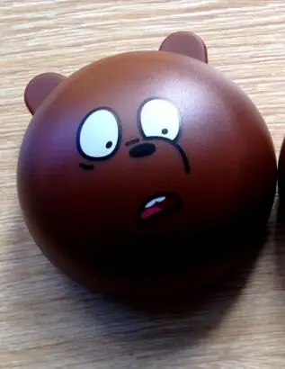 Шоколад Lymouko мультфильм милый Кофе круглый Медвежонок с зеркалом контактные линзы чехол для Комплект держатель Для женщин глаз Средства ухода за мотоциклом свяжитесь с Оптические стёкла коробка - Цвет: Шоколад