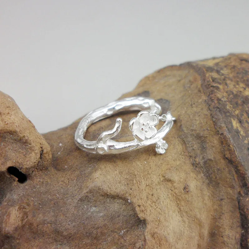 

Bastiee 999 Sterling Silver Rings For Women Miao Silver Engagement Wedding Ring Handmade Ethnic Luxury Jewelry Gift Girlfriend