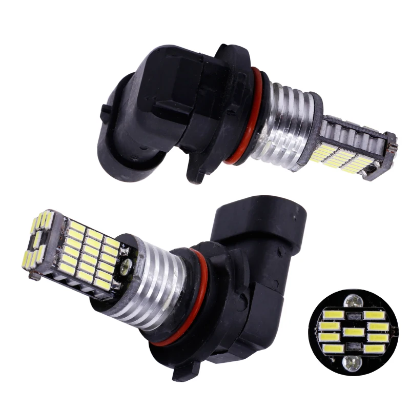 1 шт. H11 светодиодный H8 9005 HB3 9006 HB4 45SMD 4014 светодиодный CANBUS без ошибок автомобиля противотуманная фара дальнего света DRL авто светодиодные дневные ходовые огни светильник белый DC12V