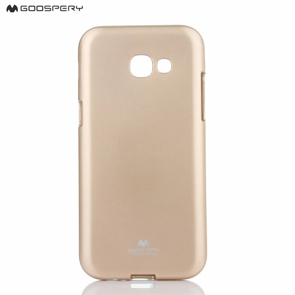Золотой MERCURY GOOSPERY для samsung Galaxy A10 A20 A40 A70 A80 A60 модный Желейный флэш-порошок для samsung A6 A8 A7 A9 Plus Мягкий чехол - Цвет: Золотой