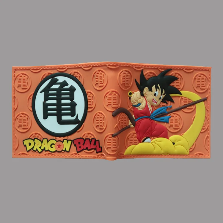 Новинка 2019 бумажник с драконами и шариками Goku короткий пенал для женщин