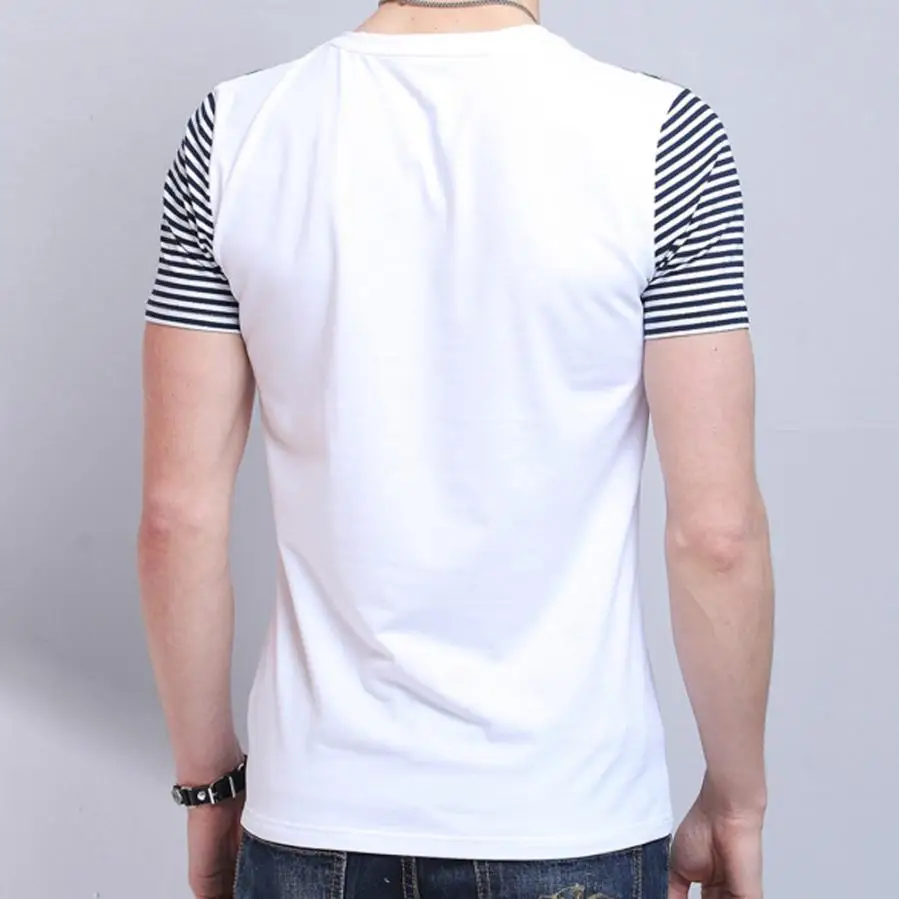 

Vogue Men t-shirt Cotton Short Sleeve Leisure Solid T Shirt Summer Top Tees Homme Camisetas Hombre Camiseta Masculina # BB