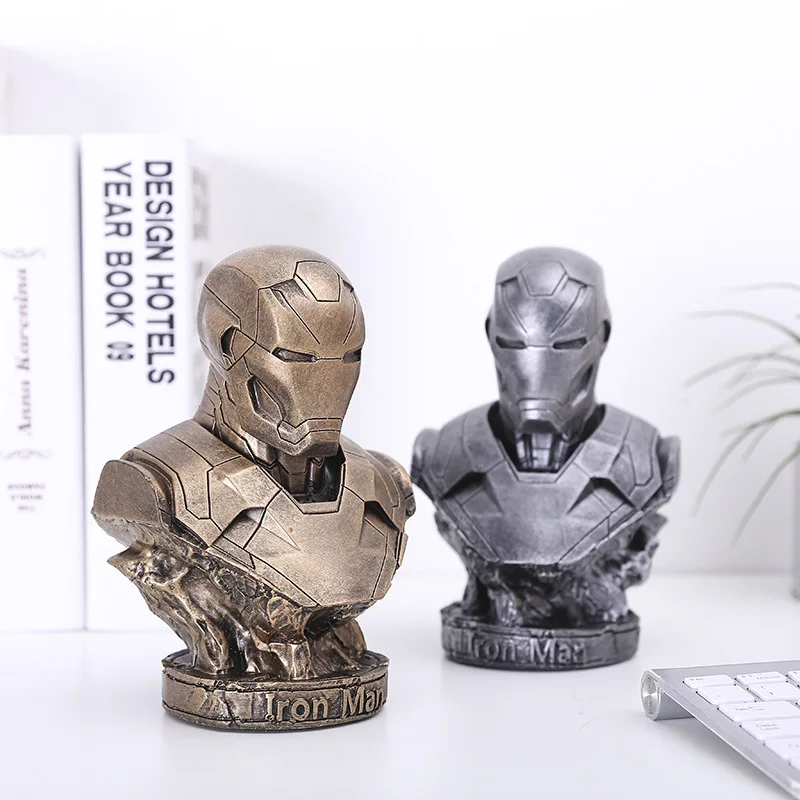 Фигурки Мстителей Marvel GK полимерная модель Железный человек бюст фильм Марвел