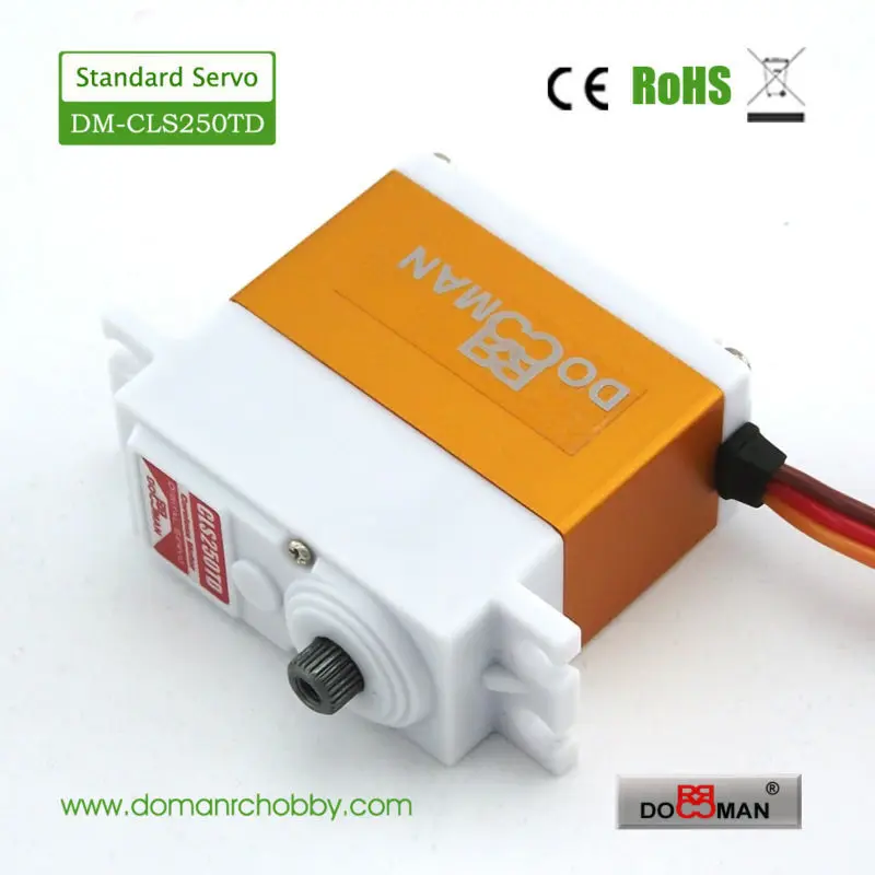 4 шт./лот DM CLS250TD титановый передаточный механизм Coreless 25кг с высоким крутящим