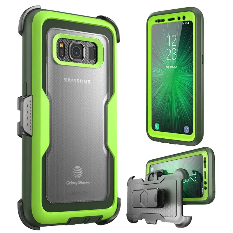 Для Galaxy S8Active Чехол i-Blason Magma сверхмощный ударопрочный бампер Чехол со встроенной защитной пленкой, не подходит для S8/S8