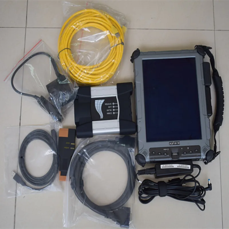 Для Bmw Isis Isid icom Профессиональный диагностический инструмент для bmw next с i7 Laptop IX104
