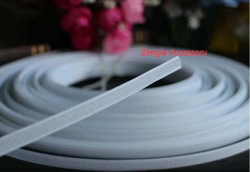 

15mm x 50yard Satin Covered Polyester fish Bone Lingerie Acessories In White