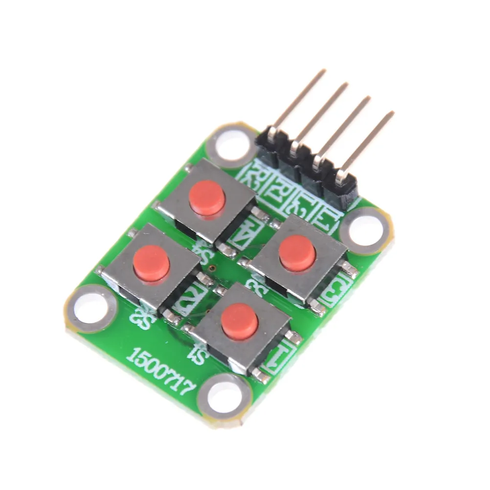 1 шт. 4 платы клавиатуры модуль кнопки тактильный переключатель для