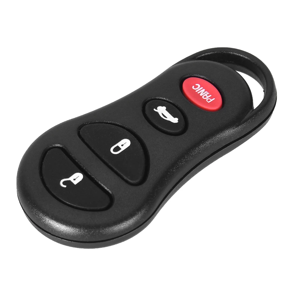 DANDKEY 3 4 кнопки дистанционного ключа оболочки чехол для Chrysler Voyager Dodge Dakota Jeep Cherokee