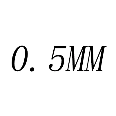 0.5MM 3 шт./лот, гелевые ручки 0,35 мм, черные/синие/красные чернила, ручка-производитель, школьные офисные принадлежности, MUJI стиль - Цвет: 0.5MM