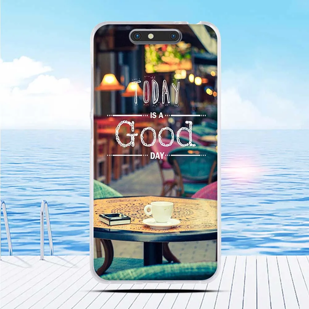 Мягкий чехол из ТПУ с рельефным 3d-рисунком для ZTE Blade V8 | Мобильные телефоны и