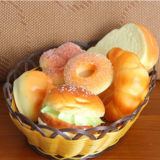 Искусственные хлебные украшения реквизиты для фотографий искусственные тосты