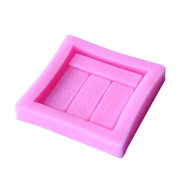 Модные румяна тени для век инструменты макияжа помадки формы торта мыло