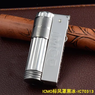 Оригинальная бензиновая Зажигалка IMCO из нержавеющей стали винтажная Мужская
